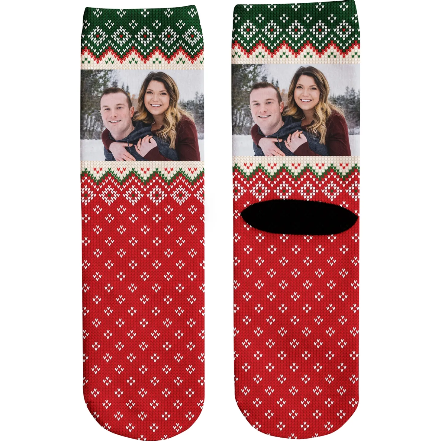 Holiday Photo Socks