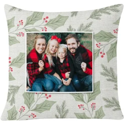 Holiday Photo Throw Pillow