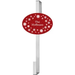 Holiday Snowflake Wreath Holder