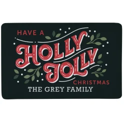 Holly Jolly Doormat
