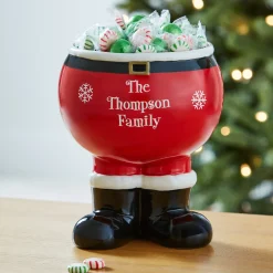 Holly Jolly Santa Treat Bowl