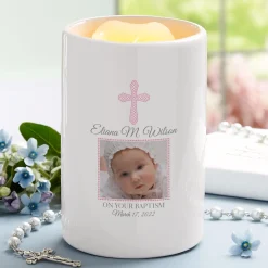 Holy Sacrament Photo LED Votive