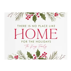 Home for the Christmas Wooden Block