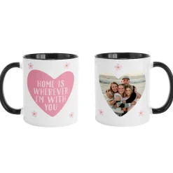 Home Heart Photo Mug