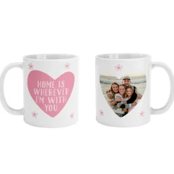 Home Heart Photo Mug