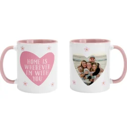 Home Heart Photo Mug