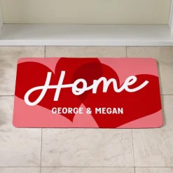 Home Hearts Doormat