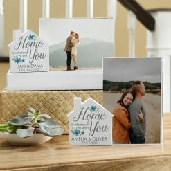 Home is With You House Picture Frame