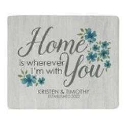 Home is With You Plush Blanket