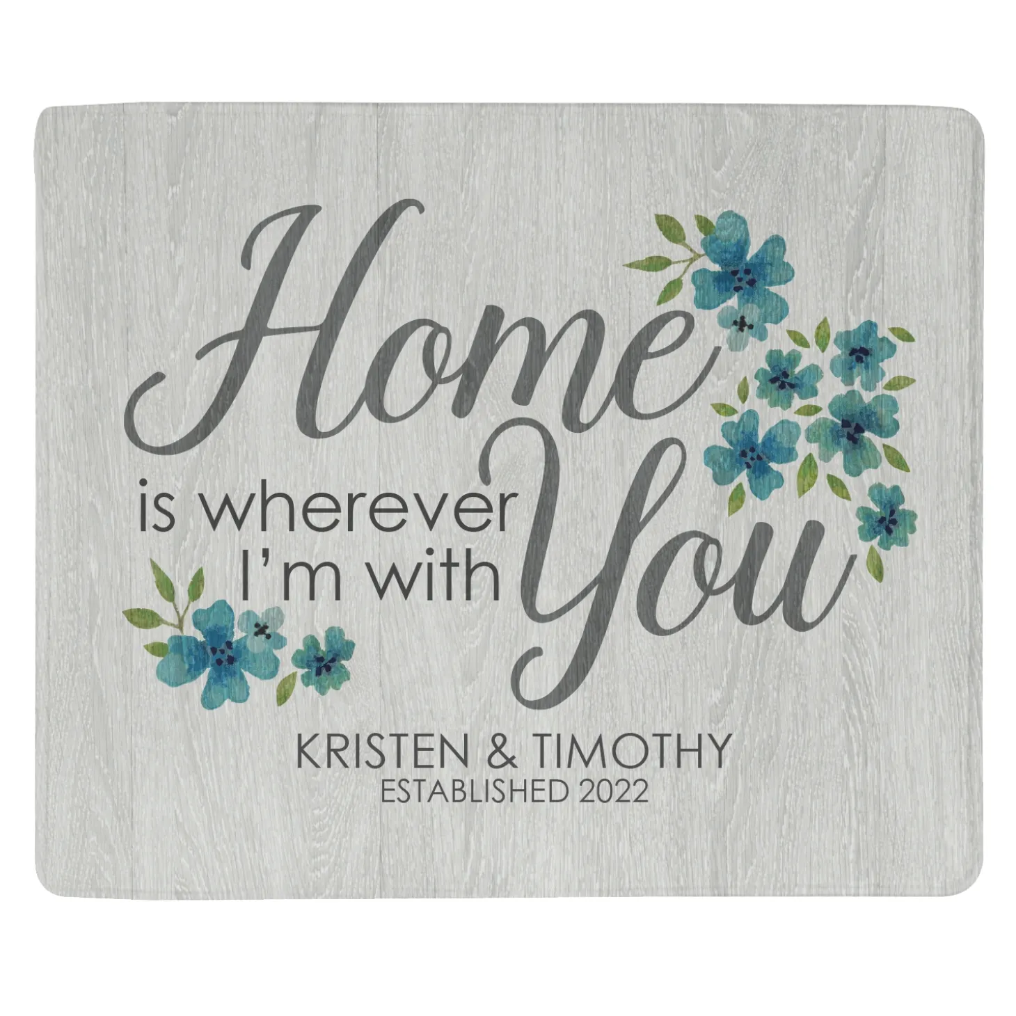 Home is With You Plush Blanket