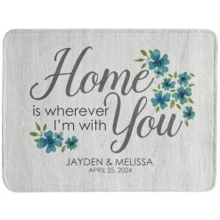 Home is With You Plush Blanket