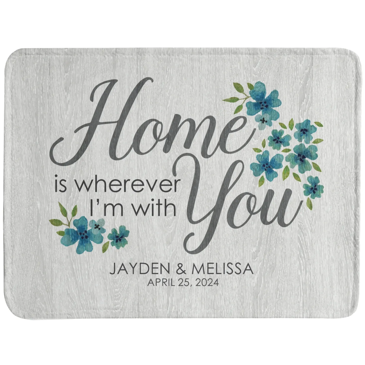 Home is With You Plush Blanket