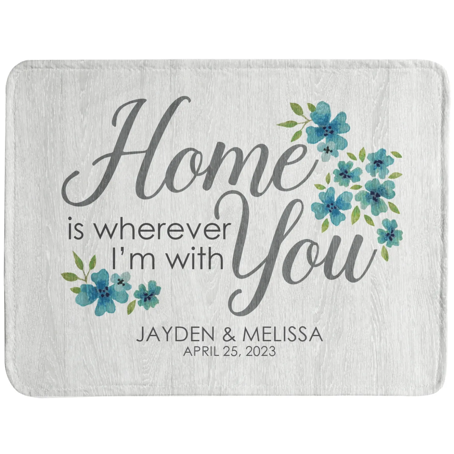 Home is With You Plush Blanket