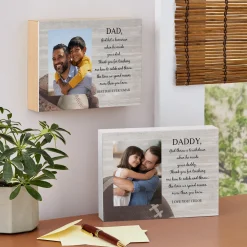 Home Run Dad Sports Wood Block