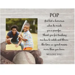 Home Run Dad Sports Wood Block