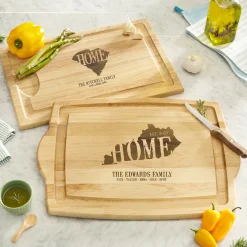 Home State Maple Wood Cutting Board
