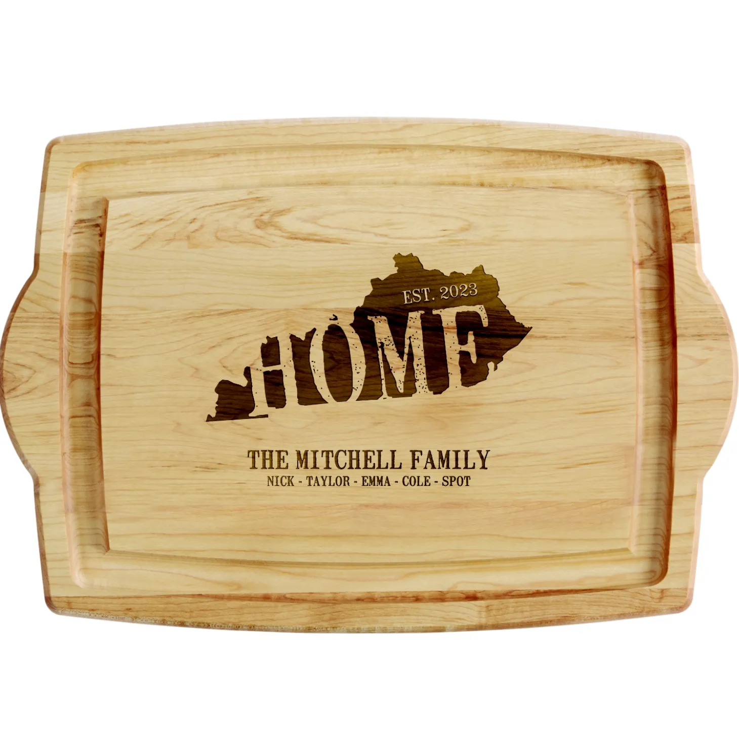 Home State Maple Wood Cutting Board