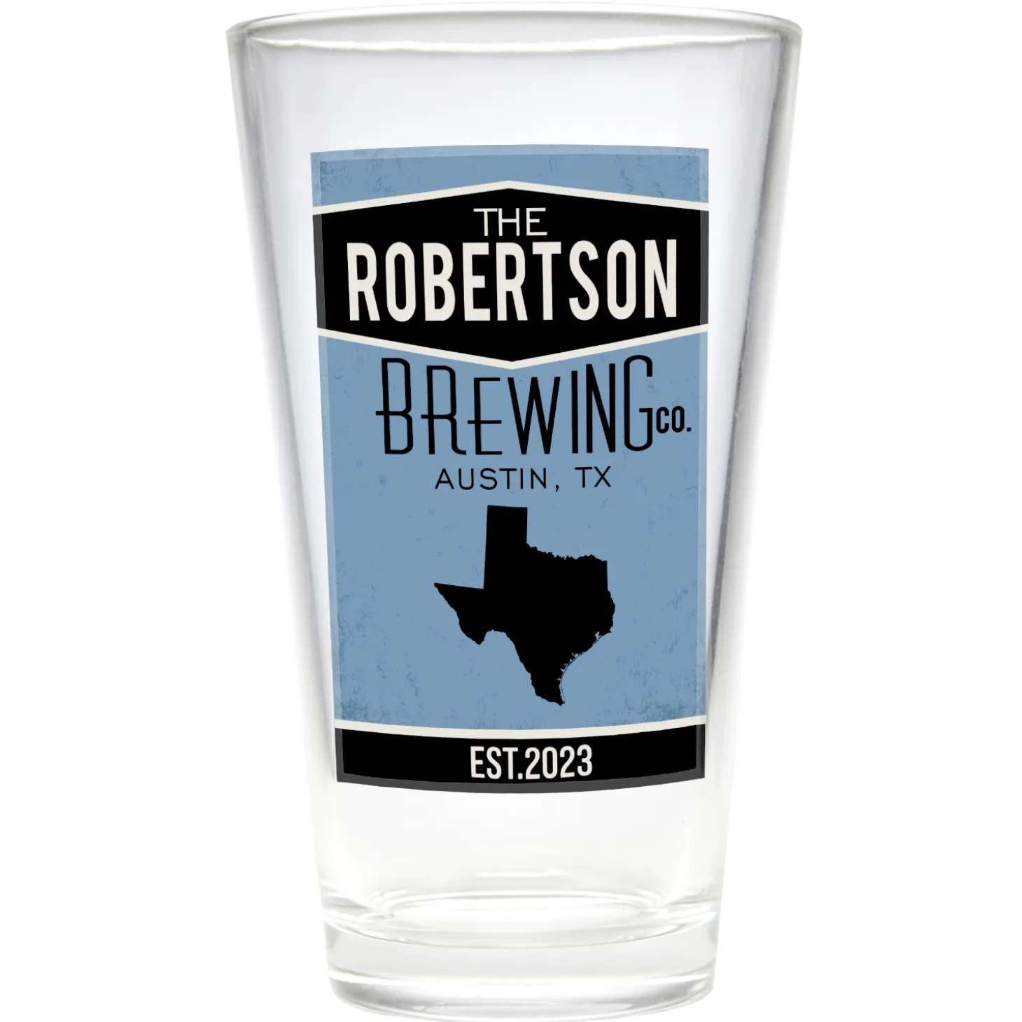 Home State Pint Beer Glass