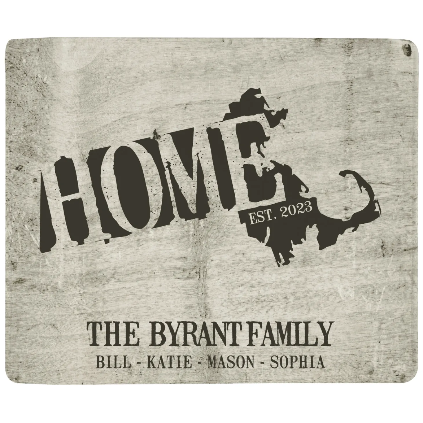 Home State Plush Blanket