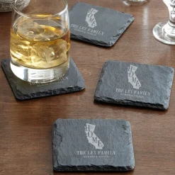 Home State Slate Coasters