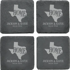 Home State Slate Coasters
