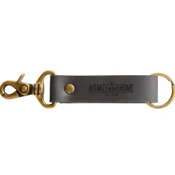 Home Sweet Home Leather Keychain