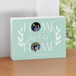 Home Sweet Home Photo Wood Block