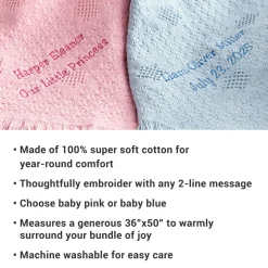 Honeycomb Baby Blanket