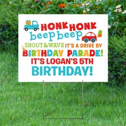 Honk Honk Birthday Yard Sign