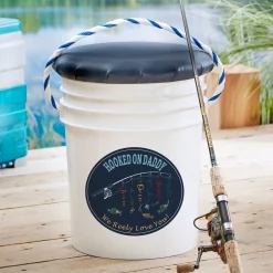 Hooked On You Fishing Pail