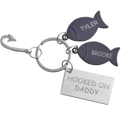 Hooked On You Keychain