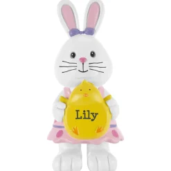 Hoppy Bunny Family Resin Figurines