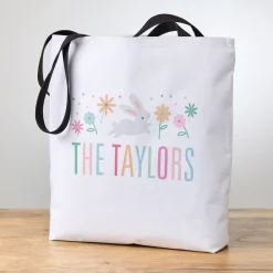 Hoppy Bunny Tote Bag