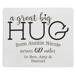 Hugs From Far Away Plush Blanket