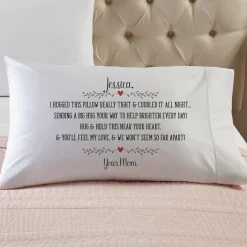 Hugs From Near & Far Pillowcase