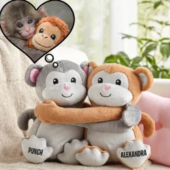 Hugs & Kisses Monkeys