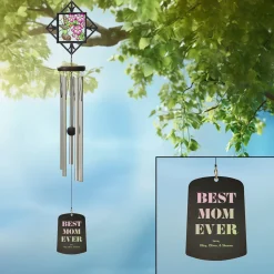 Hummingbird Stained Glass Wind Chime