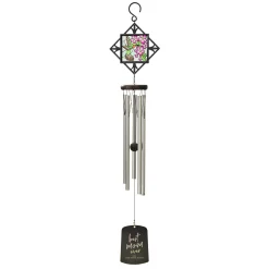Hummingbird Stained Glass Wind Chime