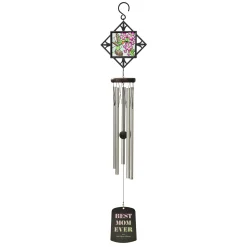 Hummingbird Stained Glass Wind Chime