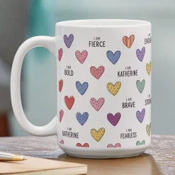 I Am Everything Heart Mug