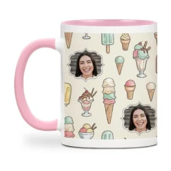 Ice Cream Photo Mug