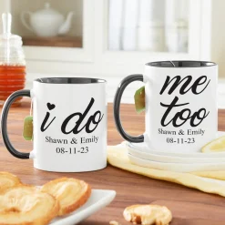I Do, Me too Mug Set