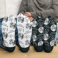 I Do, Me Too Photo Socks