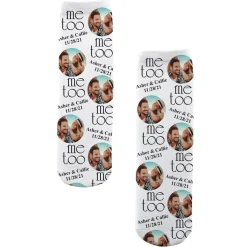 I Do, Me Too Photo Socks