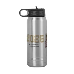 Illuminated Year Graduation Photo Stainless Steel Water Bottle