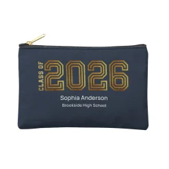 Illuminated Year Graduation Zipper Pouch