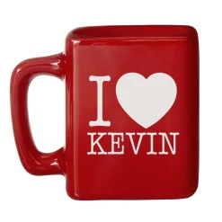 I Love...Red Square Mug Set