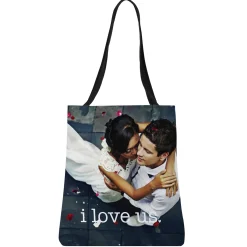 I Love Us Wedding Photo Tote