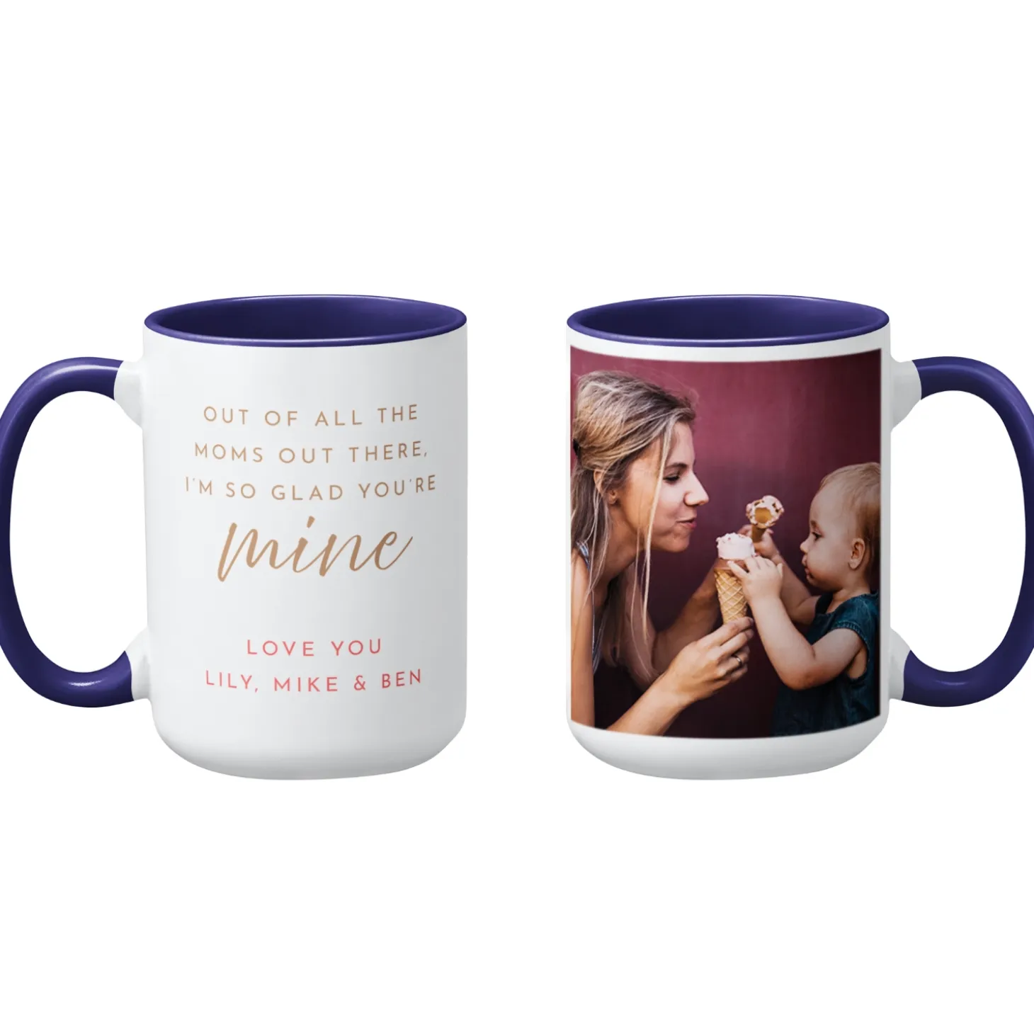 I'm Glad You're Mine Photo Mug