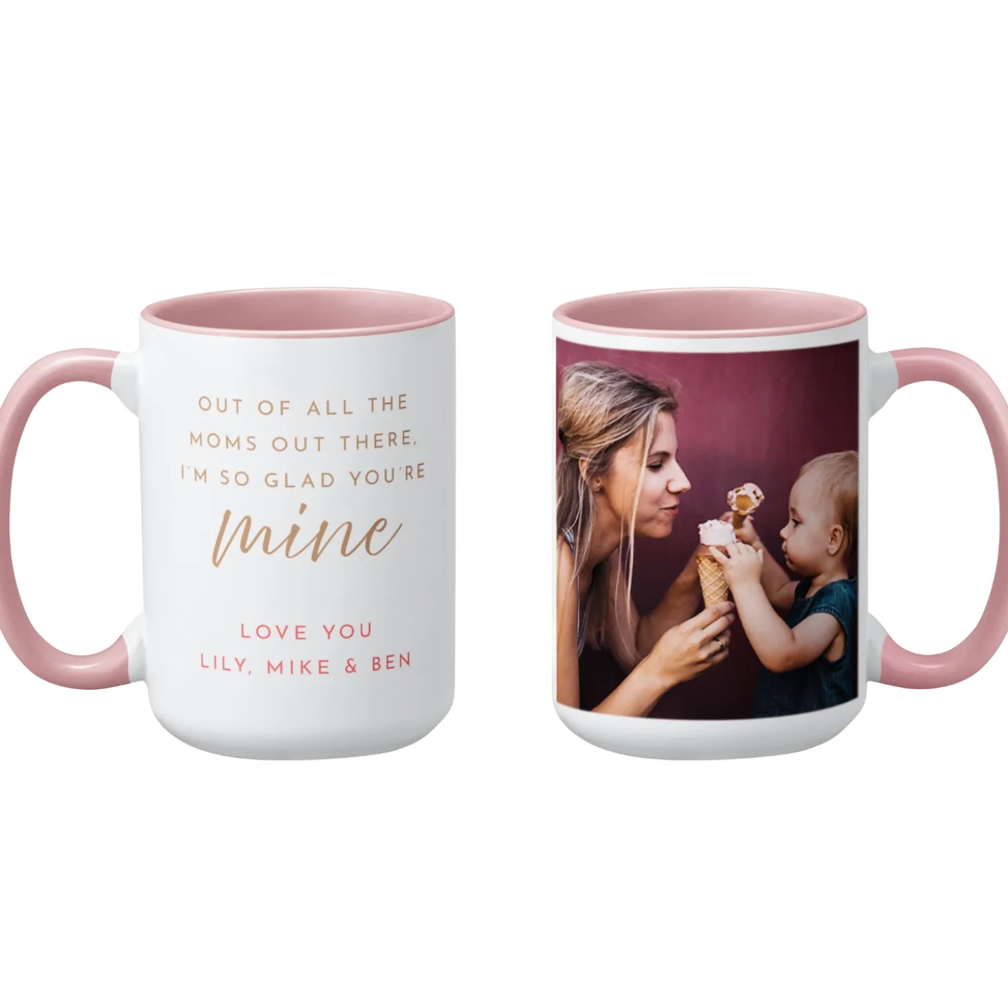 I'm Glad You're Mine Photo Mug